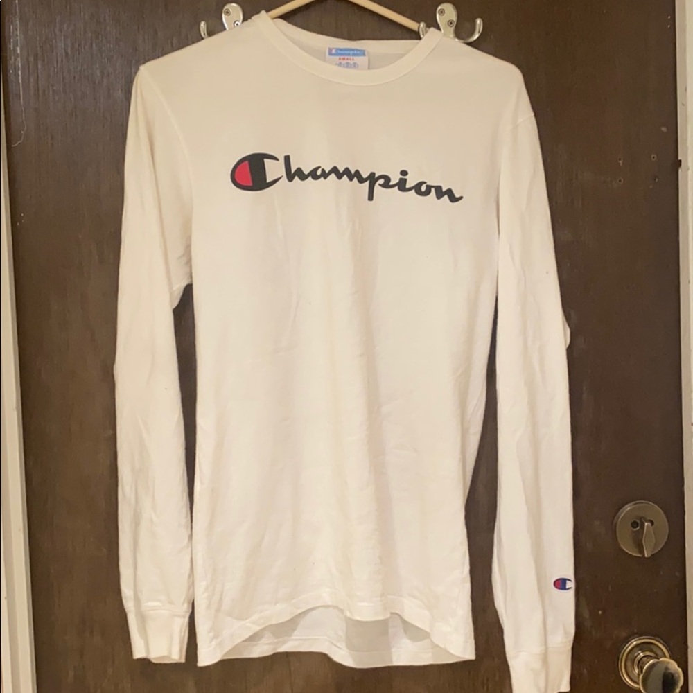 Champion White Long Sleeve